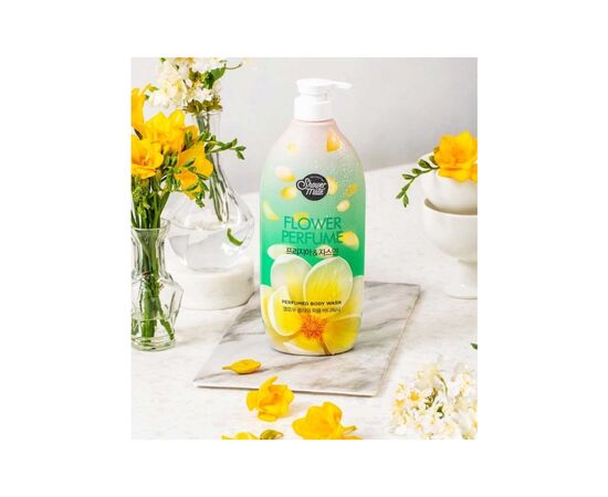 Гель для душу KeraSys Shower Mate Perfumed Freesia & Jasmine 900 мл (8801046259856), зображення 3 Гель для душу KeraSys Shower Mate Perfumed Freesia & Jasmine 900 мл (8801046259856), зображення 3