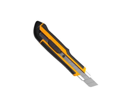 Нож монтажный Tolsen "ПРОФІ" сегментний 18 мм (30090), изображение 3 Нож монтажный Tolsen "ПРОФІ" сегментний 18 мм (30090), изображение 3