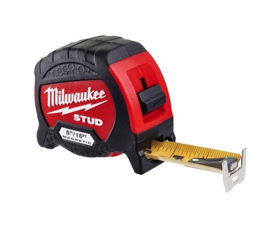 Рулетка Milwaukee STUD GEN II 5м(16ft)/25мм, футовая (4932471628), изображение 2