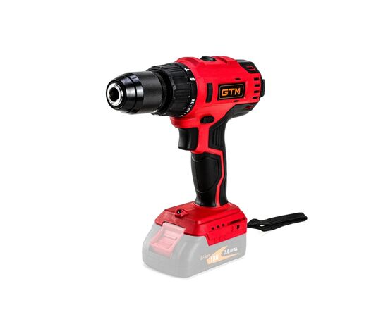 Шуруповерт GTM DSI18/60BL с ударом, 18В, 60Нм (без АКБ и ЗУ) (DSI18/60BL_BARE TOOL), изображение 3 Шуруповерт GTM DSI18/60BL с ударом, 18В, 60Нм (без АКБ и ЗУ) (DSI18/60BL_BARE TOOL), изображение 3