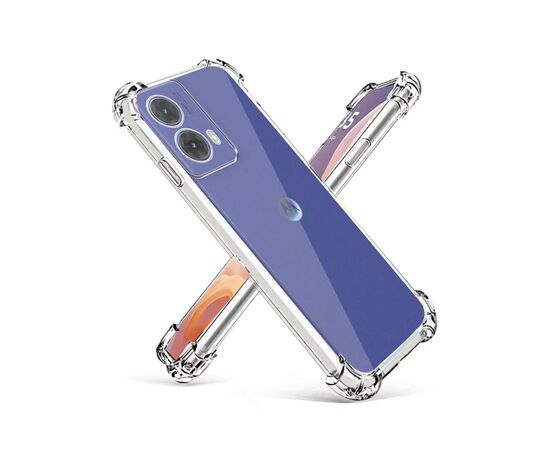 Чохол до мобільного телефона BeCover Anti-Shock Motorola Moto G85 Clear (712310), зображення 2
