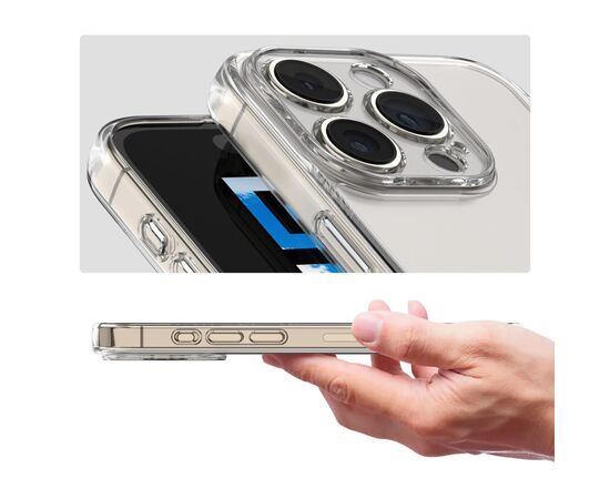 Чехол для мобильного телефона BeCover Apple iPhone 16 Pro Max Transparancy (712281), изображение 3