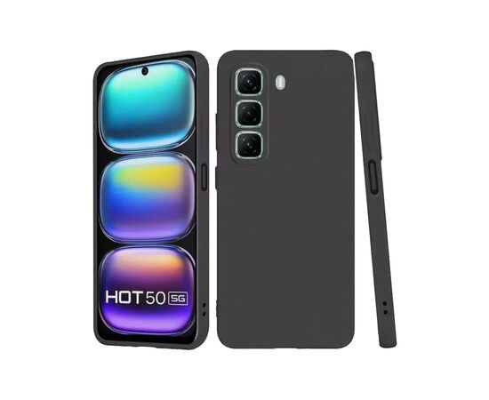 Чохол до мобільного телефона BeCover Infinix Hot 50 (X6720) Black (712282)
