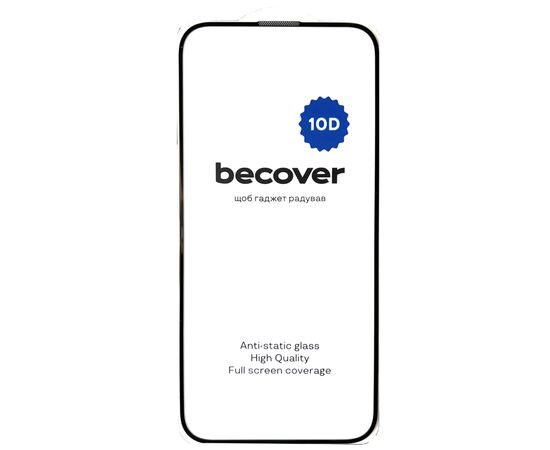 Стекло защитное BeCover Apple iPhone 16 Plus 10D Black (712322), изображение 2 Стекло защитное BeCover Apple iPhone 16 Plus 10D Black (712322), изображение 2