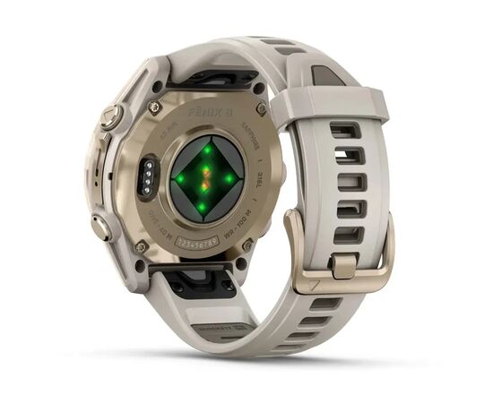 Смарт-часы Garmin fenix 8 43mm, AMOLED, Saph, SftGldSS/FgGry, FogGry/DkSndbnd, GPS (010-02903-11), изображение 6 Смарт-часы Garmin fenix 8 43mm, AMOLED, Saph, SftGldSS/FgGry, FogGry/DkSndbnd, GPS (010-02903-11), изображение 6