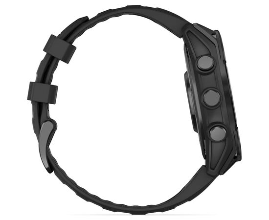 Смарт-часы Garmin fenix 8 47mm, AMOLED, Glass/SS, SlateGray Steel/Black, BlkBnd, GPS (010-02904-00), изображение 4 Смарт-часы Garmin fenix 8 47mm, AMOLED, Glass/SS, SlateGray Steel/Black, BlkBnd, GPS (010-02904-00), изображение 4