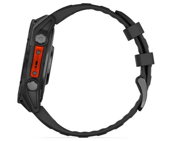Смарт-часы Garmin fenix 8 47mm, AMOLED, Glass/SS, SlateGray Steel/Black, BlkBnd, GPS (010-02904-00), изображение 5 Смарт-часы Garmin fenix 8 47mm, AMOLED, Glass/SS, SlateGray Steel/Black, BlkBnd, GPS (010-02904-00), изображение 5