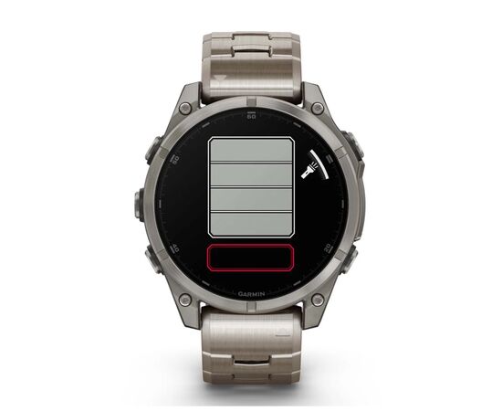 Смарт-часы Garmin fenix 8 47mm, AMOLED, Saph, Ti/Bare/Graphite w/TiBand,Excl, GPS (010-02904-40), изображение 7 Смарт-часы Garmin fenix 8 47mm, AMOLED, Saph, Ti/Bare/Graphite w/TiBand,Excl, GPS (010-02904-40), изображение 7