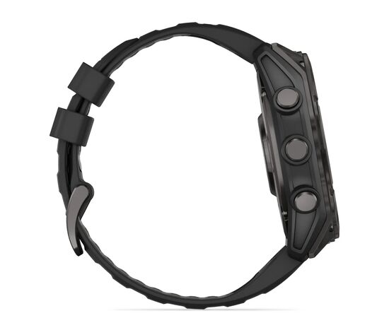Смарт-часы Garmin fenix 8 51mm, AMOLED, Glass/SS, SlateGray Steel/Black,BlkBnd, GPS (010-02905-00), изображение 4