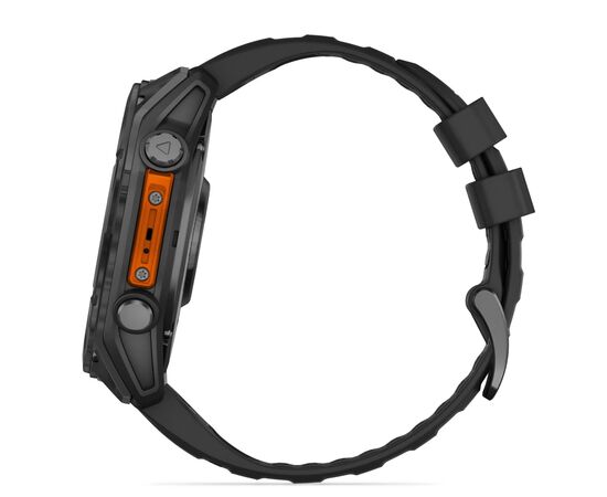 Смарт-часы Garmin fenix 8 51mm, AMOLED, Glass/SS, SlateGray Steel/Black,BlkBnd, GPS (010-02905-00), изображение 5