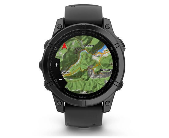 Смарт-часы Garmin fenix E, 47mm, Slate Gray Steel/Black, GPS (010-03025-01), изображение 2 Смарт-часы Garmin fenix E, 47mm, Slate Gray Steel/Black, GPS (010-03025-01), изображение 2