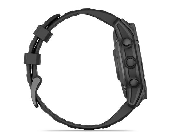 Смарт-часы Garmin fenix E, 47mm, Slate Gray Steel/Black, GPS (010-03025-01), изображение 4 Смарт-часы Garmin fenix E, 47mm, Slate Gray Steel/Black, GPS (010-03025-01), изображение 4
