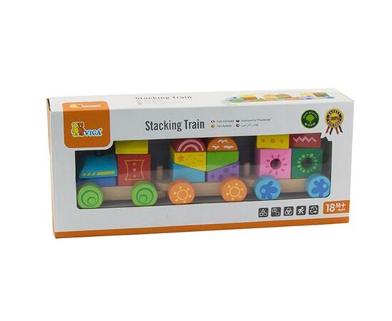 Конструктор Viga Toys Поезд (50534)