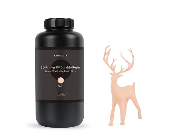 Фотополімерна смола Creality Resin, Water Washable Plus 1кг, body (3302010042)