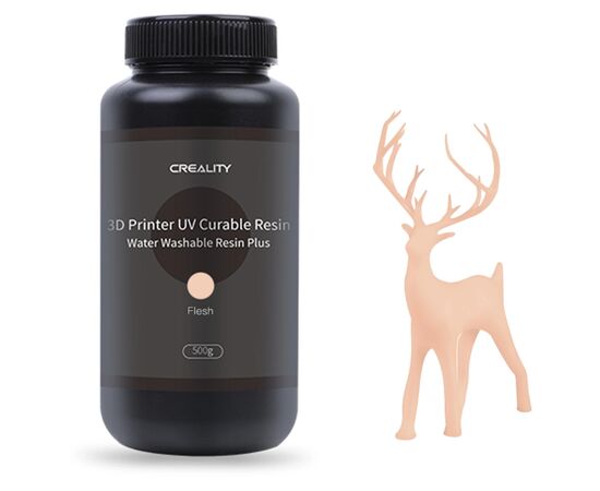 Фотополимерная смола Creality Resin, Water Washable Plus 500г, body (3302010046)