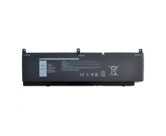 Аккумулятор для ноутбука Dell Precision 7550 С903М, 5667mAh (68Wh), 6cell, 11.4V, Li-ion AlSoft (A47986)