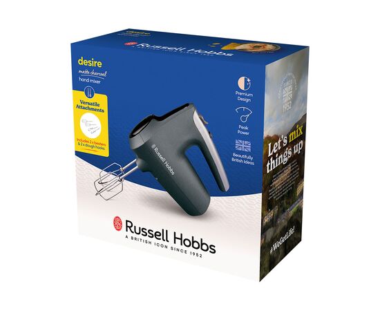Миксер Russell Hobbs Desire Matte Charcoal (27151-56), изображение 6 Миксер Russell Hobbs Desire Matte Charcoal (27151-56), изображение 6