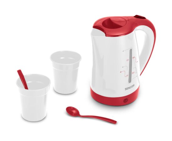 Электрочайник Sencor SWK 150 RD (SWK150RD), изображение 2 Электрочайник Sencor SWK 150 RD (SWK150RD), изображение 2