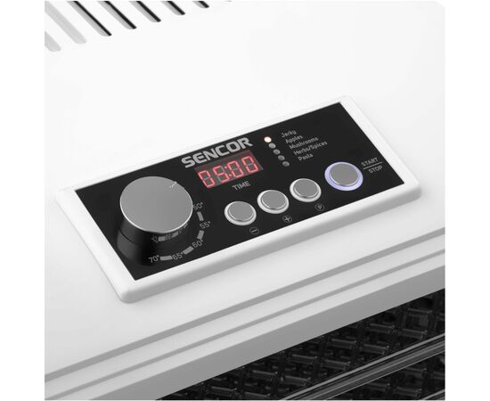 Сушка для овощей и фруктов Sencor SFD 6500WH, изображение 12 Сушка для овощей и фруктов Sencor SFD 6500WH, изображение 12