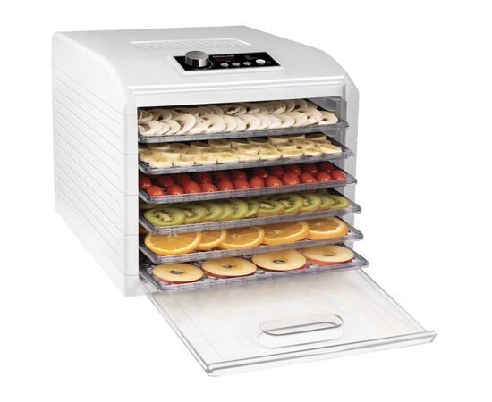 Сушка для овощей и фруктов Sencor SFD 6500WH, изображение 2 Сушка для овощей и фруктов Sencor SFD 6500WH, изображение 2