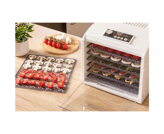 Сушка для овощей и фруктов Sencor SFD 6500WH, изображение 7 Сушка для овощей и фруктов Sencor SFD 6500WH, изображение 7