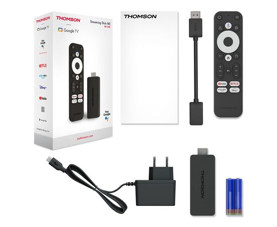 Медиаплеер THOMSON Streaming Stick 140 4K UHD (223490), изображение 3 Медиаплеер THOMSON Streaming Stick 140 4K UHD (223490), изображение 3