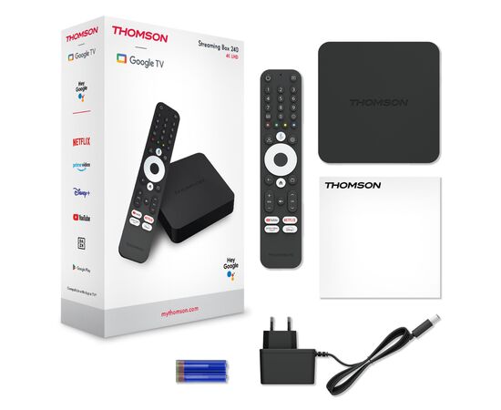 Медіаплеєр THOMSON Streaming Box 240 4K UHD (223489), зображення 3