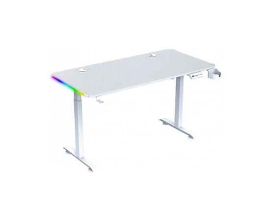 Комп'ютерний стіл GT Racer T-1231 White (T-1231 (120x60x73-117) White)