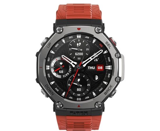 Смарт-часы Amazfit T-Rex 3 W2323GL3N Lava (1102804), изображение 2 Смарт-часы Amazfit T-Rex 3 W2323GL3N Lava (1102804), изображение 2