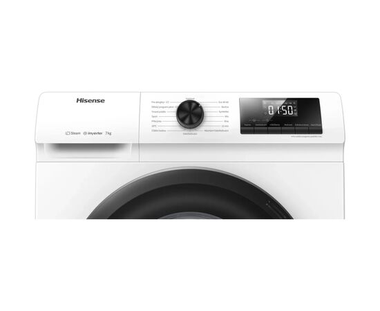 Пральна машина Hisense WFQP7012EVM/UA, зображення 4 Пральна машина Hisense WFQP7012EVM/UA, зображення 4