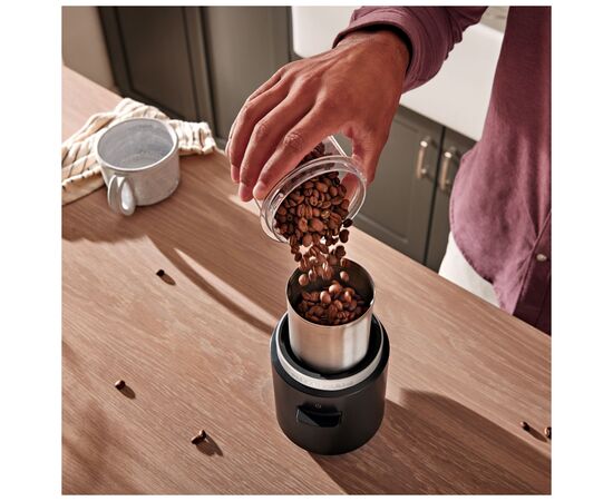 Кофемолка KitchenAid 5KBGR111BM 12V бездротова (5KBGR111BM), изображение 7 Кофемолка KitchenAid 5KBGR111BM 12V бездротова (5KBGR111BM), изображение 7