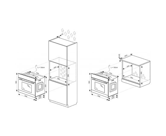 Духовой шкаф Hansa BOES684001, изображение 4 Духовой шкаф Hansa BOES684001, изображение 4