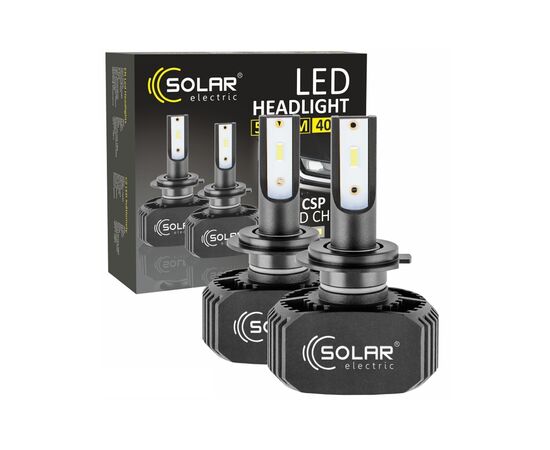 Автолампа SOLAR H7 LED 12/24V 40W 5000Lm 6000K, CSP1860 (8207), изображение 2 Автолампа SOLAR H7 LED 12/24V 40W 5000Lm 6000K, CSP1860 (8207), изображение 2
