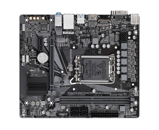 Материнская плата GIGABYTE H610M H V3 DDR4, изображение 4 Материнская плата GIGABYTE H610M H V3 DDR4, изображение 4