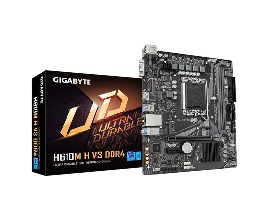 Материнская плата GIGABYTE H610M H V3 DDR4, изображение 5 Материнская плата GIGABYTE H610M H V3 DDR4, изображение 5