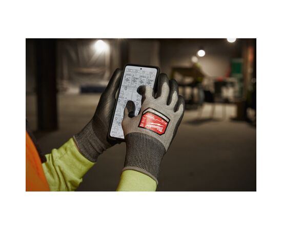 Защитные перчатки Milwaukee Hi-Dex 4/D, 8/M (4932480502), изображение 2 Защитные перчатки Milwaukee Hi-Dex 4/D, 8/M (4932480502), изображение 2