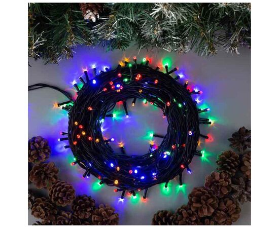 Гирлянда ColorWay LED 100 10 м 8 функций (CW-G-100L10UMC), изображение 6 Гирлянда ColorWay LED 100 10 м 8 функций (CW-G-100L10UMC), изображение 6