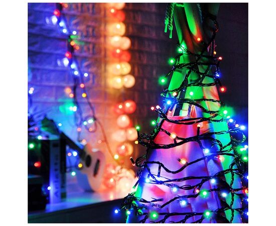 Гирлянда ColorWay LED 200 20 м 8 функций (CW-G-200L20UMC), изображение 8 Гирлянда ColorWay LED 200 20 м 8 функций (CW-G-200L20UMC), изображение 8
