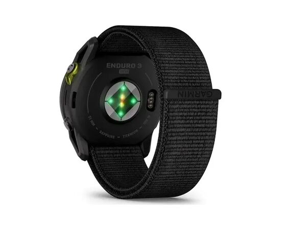 Смарт-часы Garmin Enduro 3, Crbn Gry DLC Ti w/Blk Sport Loop Band, GPS (010-02751-01), изображение 6 Смарт-часы Garmin Enduro 3, Crbn Gry DLC Ti w/Blk Sport Loop Band, GPS (010-02751-01), изображение 6