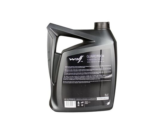 Моторное масло Wolf GUARDTECH 10W40 B4 DIESEL 5л (8303913), изображение 2