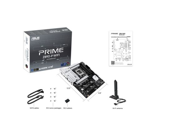 Материнская плата ASUS PRIME Z890-P WIFI, изображение 8 Материнская плата ASUS PRIME Z890-P WIFI, изображение 8