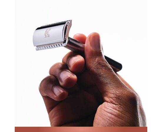 Бритва Gillette King C. Безопасная с 5 сменными лезвиями (7702018590148), изображение 3 Бритва Gillette King C. Безопасная с 5 сменными лезвиями (7702018590148), изображение 3