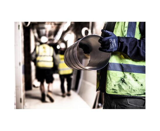 Защитные перчатки Milwaukee з опором порізам 5 рівня, 9/L (4932471425), изображение 2 Защитные перчатки Milwaukee з опором порізам 5 рівня, 9/L (4932471425), изображение 2