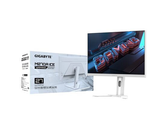 Монитор GIGABYTE M27QA ICE Gaming Monitor, изображение 8 Монитор GIGABYTE M27QA ICE Gaming Monitor, изображение 8