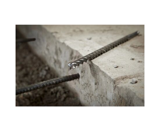 Бур Milwaukee SDS-PLUS MX4, 8,0х165х100мм, 10шт (4932352046), изображение 5