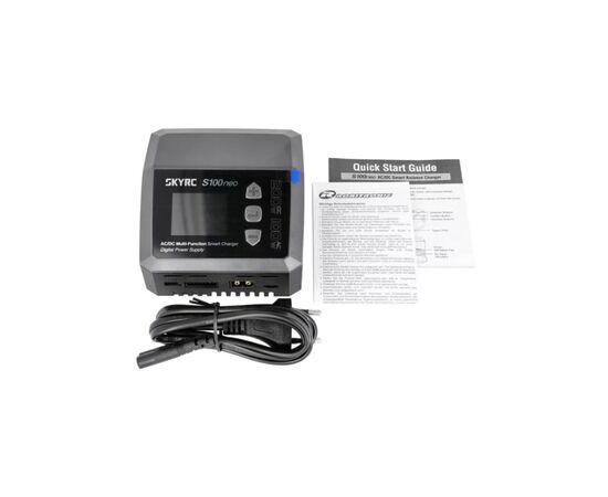 Зарядное устройство для дрона SkyRc S100 Neo LiPo 1-6s 200W AC/DC 200W (S100neo), изображение 5 Зарядное устройство для дрона SkyRc S100 Neo LiPo 1-6s 200W AC/DC 200W (S100neo), изображение 5