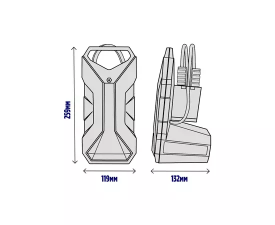 Пуско зарядное устройство Shell 24000mAh (SH924-CB (Black+Blue)), изображение 12 Пуско зарядное устройство Shell 24000mAh (SH924-CB (Black+Blue)), изображение 12