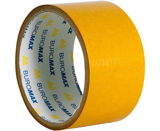 Скотч Buromax двухсторонний на полипропиленовой основе 48 мм х 5 м (BM.7509)