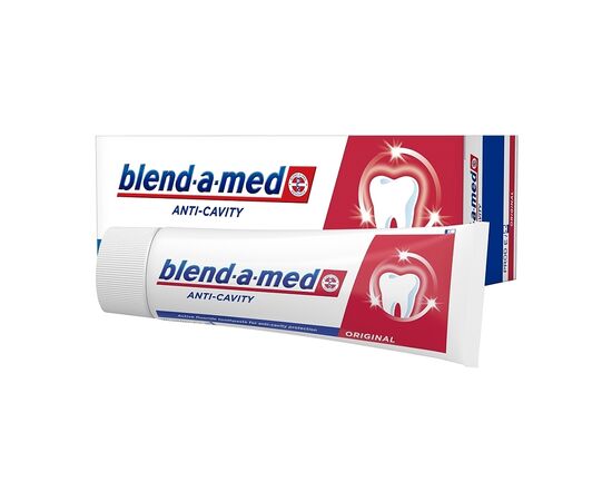 Зубная паста Blend-a-med Анти-кариес Original 75 мл (8006540948071), изображение 2 Зубная паста Blend-a-med Анти-кариес Original 75 мл (8006540948071), изображение 2