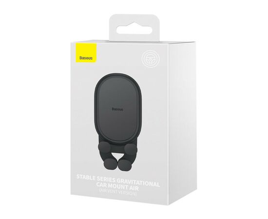 Универсальный автодержатель Baseus Stable Gravitational Car Mount Air (Air Outlet Version) (SUWX020001), изображение 8 Универсальный автодержатель Baseus Stable Gravitational Car Mount Air (Air Outlet Version) (SUWX020001), изображение 8